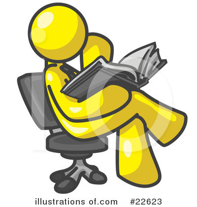 Royalty-Free (RF) Yellow Collection Clipart Illustration by Leo Blanchette - Stock Sample #22623