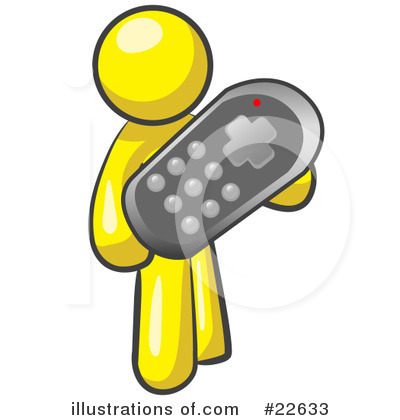 Royalty-Free (RF) Yellow Collection Clipart Illustration by Leo Blanchette - Stock Sample #22633