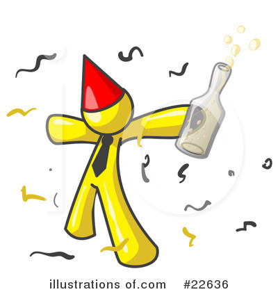 Party Hats Clipart #22636 by Leo Blanchette