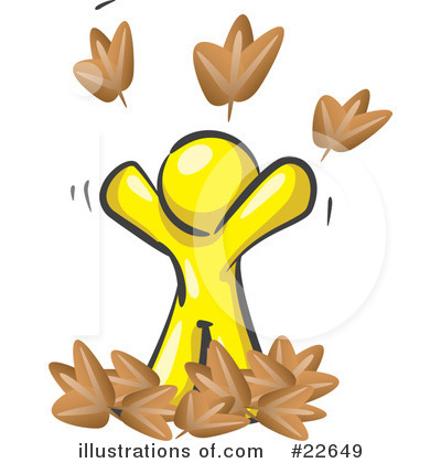 Royalty-Free (RF) Yellow Collection Clipart Illustration by Leo Blanchette - Stock Sample #22649