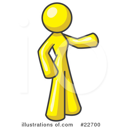 Royalty-Free (RF) Yellow Collection Clipart Illustration by Leo Blanchette - Stock Sample #22700