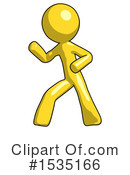 Yellow Design Mascot Clipart #1535166 by Leo Blanchette