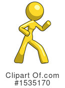 Yellow Design Mascot Clipart #1535170 by Leo Blanchette