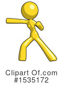 Yellow Design Mascot Clipart #1535172 by Leo Blanchette