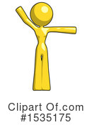 Yellow Design Mascot Clipart #1535175 by Leo Blanchette