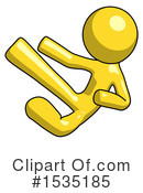 Yellow Design Mascot Clipart #1535185 by Leo Blanchette