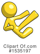 Yellow Design Mascot Clipart #1535197 by Leo Blanchette