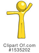 Yellow Design Mascot Clipart #1535202 by Leo Blanchette