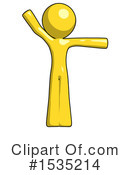 Yellow Design Mascot Clipart #1535214 by Leo Blanchette