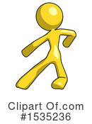 Yellow Design Mascot Clipart #1535236 by Leo Blanchette