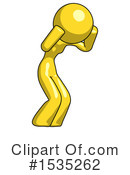 Yellow Design Mascot Clipart #1535262 by Leo Blanchette