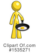 Yellow Design Mascot Clipart #1535271 by Leo Blanchette