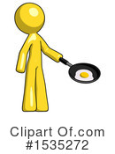 Yellow Design Mascot Clipart #1535272 by Leo Blanchette