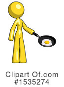 Yellow Design Mascot Clipart #1535274 by Leo Blanchette