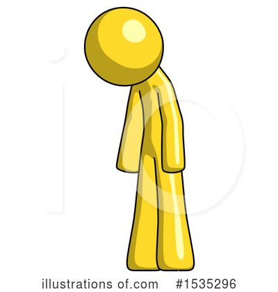 Royalty-Free (RF) Yellow Design Mascot Clipart Illustration by Leo Blanchette - Stock Sample #1535296