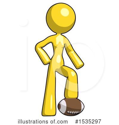 Royalty-Free (RF) Yellow Design Mascot Clipart Illustration by Leo Blanchette - Stock Sample #1535297