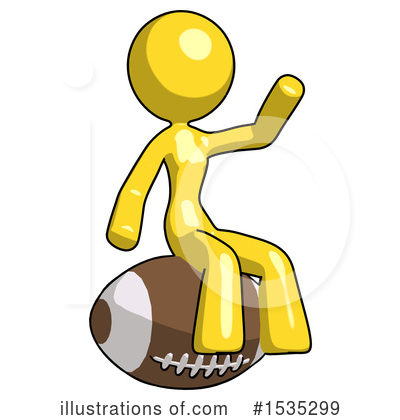 Royalty-Free (RF) Yellow Design Mascot Clipart Illustration by Leo Blanchette - Stock Sample #1535299