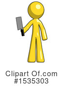 Yellow Design Mascot Clipart #1535303 by Leo Blanchette