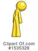 Yellow Design Mascot Clipart #1535328 by Leo Blanchette