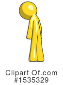 Yellow Design Mascot Clipart #1535329 by Leo Blanchette