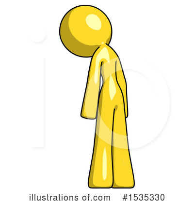 Royalty-Free (RF) Yellow Design Mascot Clipart Illustration by Leo Blanchette - Stock Sample #1535330
