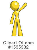 Yellow Design Mascot Clipart #1535332 by Leo Blanchette