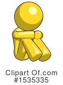 Yellow Design Mascot Clipart #1535335 by Leo Blanchette