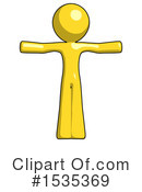 Yellow Design Mascot Clipart #1535369 by Leo Blanchette