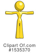 Yellow Design Mascot Clipart #1535370 by Leo Blanchette