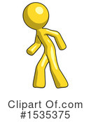 Yellow Design Mascot Clipart #1535375 by Leo Blanchette