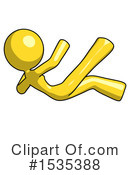 Yellow Design Mascot Clipart #1535388 by Leo Blanchette