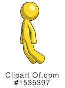 Yellow Design Mascot Clipart #1535397 by Leo Blanchette