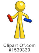 Yellow Design Mascot Clipart #1539330 by Leo Blanchette