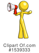 Yellow Design Mascot Clipart #1539333 by Leo Blanchette