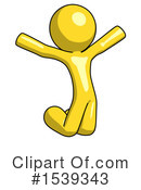 Yellow Design Mascot Clipart #1539343 by Leo Blanchette