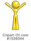 Yellow Design Mascot Clipart #1539344 by Leo Blanchette