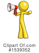 Yellow Design Mascot Clipart #1539352 by Leo Blanchette