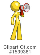 Yellow Design Mascot Clipart #1539361 by Leo Blanchette