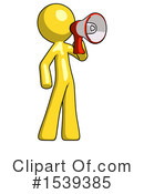 Yellow Design Mascot Clipart #1539385 by Leo Blanchette