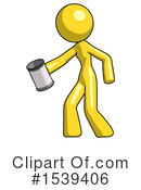 Yellow Design Mascot Clipart #1539406 by Leo Blanchette