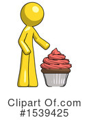 Yellow Design Mascot Clipart #1539425 by Leo Blanchette