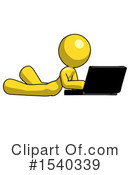 Yellow  Design Mascot Clipart #1540339 by Leo Blanchette