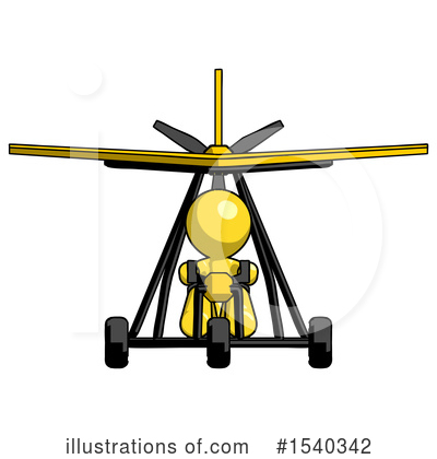Royalty-Free (RF) Yellow  Design Mascot Clipart Illustration by Leo Blanchette - Stock Sample #1540342