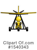 Yellow  Design Mascot Clipart #1540343 by Leo Blanchette