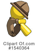 Yellow  Design Mascot Clipart #1540364 by Leo Blanchette