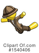 Yellow  Design Mascot Clipart #1540406 by Leo Blanchette