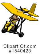 Yellow  Design Mascot Clipart #1540423 by Leo Blanchette