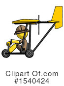 Yellow  Design Mascot Clipart #1540424 by Leo Blanchette