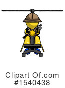 Yellow  Design Mascot Clipart #1540438 by Leo Blanchette