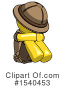 Yellow  Design Mascot Clipart #1540453 by Leo Blanchette